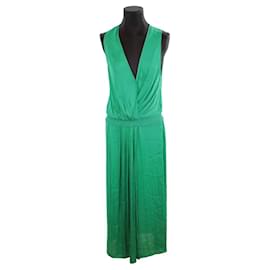 The Kooples-Vestito di seta-Verde