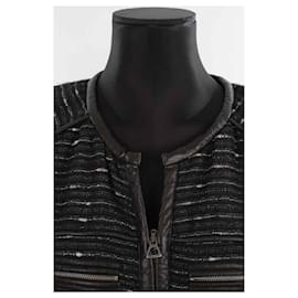 Isabel Marant-Jaqueta de lã-Preto