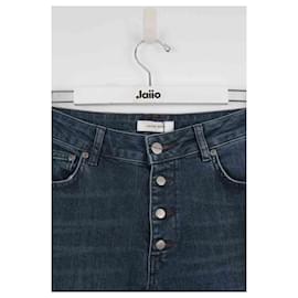 Anine Bing-Jeans slim in cotone-Blu