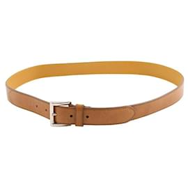 Prada-Leather belt-Camel