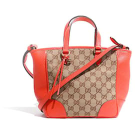Gucci-GUCCI  Handbags T.  leather-Brown