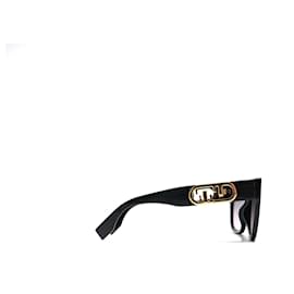 Fendi-FENDI  Sunglasses T.  metal-Black