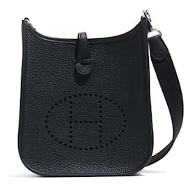 Hermès-HERMES  Handbags T.  leather-Black