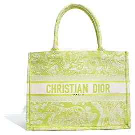 Dior-Sacs à main DIOR T.  chiffon-Vert