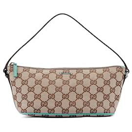 Gucci-GUCCI Handbags Cotton Beige Jackie-Beige