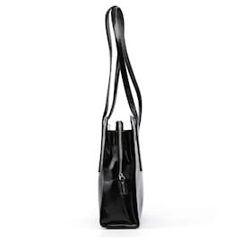 Prada-PRADA Totes Patent leather Black Re-Edition 1995-Black