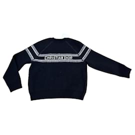 Christian Dior-Knitwear-Navy blue