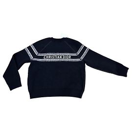 Christian Dior Pulls, Gilets Bleu Marine