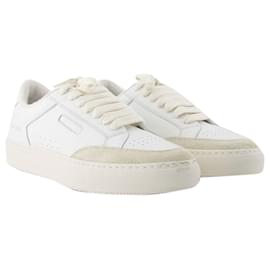 Autre Marque-Tennis Pro Sneakers - COMMON PROJECTS - Leather - White-White
