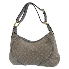 Louis Vuitton-Monogram Mini Lin Manon PM  in Very Good Condition-Brown