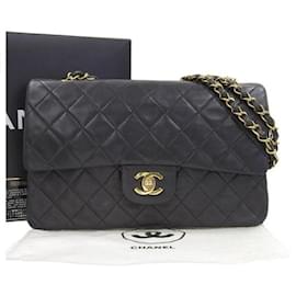 Chanel-Kleine klassische gefütterte Überschlagtasche A01112-Andere