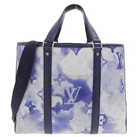 Louis Vuitton-Louis Vuitton Monogram Aquarelle Weekend PM Tote Bag Toile Tote Bag M45756 en bon état-Autre