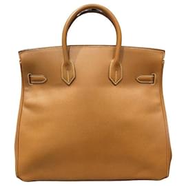 Hermès-Hermes Courchevel Birkin 35 Leather Handbag in Fair condition-Other