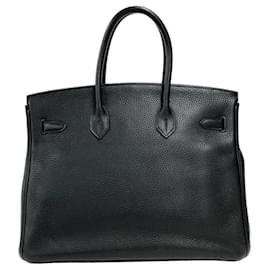 Hermès-Hermes Togo Birkin 35 Leather Handbag in Fair condition-Other