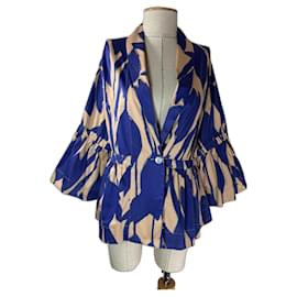 Blazer Bitte Kai Rand Cotone Elastan Multicolore Multicolore