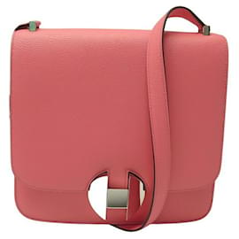 Hermès-Neue Hermes Handtasche 2002-20 ROSA EVERCOLOR LEDER-CROSSBODY-HANDTASCHE-Pink