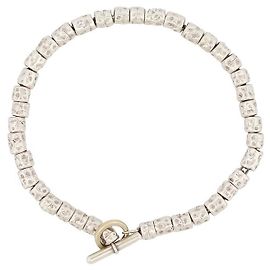 Dodo Pomellato POMELLATO DODO GRANELLI BRACELET SIZE 18 XL IN STERLING SILVER 925 10.9 GR STRAP Other