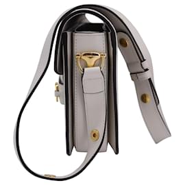 Gucci-Gucci Horsebit 1955 Small Shoulder Bag in Beige GG Supreme Canvas-Beige