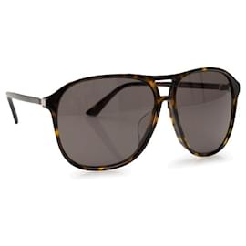 Gucci-Übergroße getönte Sonnenbrille GG0016SA-Andere