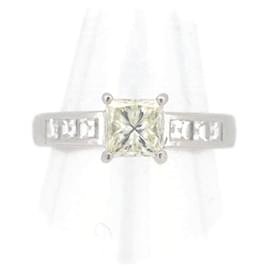 Tasaki-Tasaki Platinum Diamond Ring  Metal Ring in Excellent condition-Other
