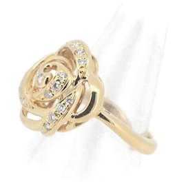 Tasaki-Tasaki 18K Floral Diamond Ring  Metal Ring in Excellent condition-Other