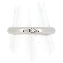 Cartier-Cartier Platinum 1895 Diamond Wedding Ring  Metal Ring B40577 in Excellent condition-Other