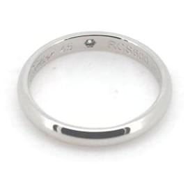 Cartier-Cartier Platinum 1895 Diamond Wedding Ring  Metal Ring B40577 in Excellent condition-Other