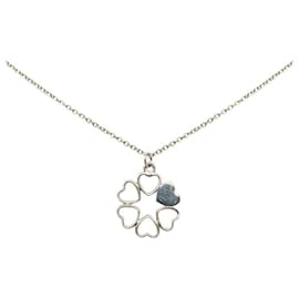 Tiffany & Co-Collier pendentif couronne de cœur Tiffany & Co Collier en métal en excellent état-Autre