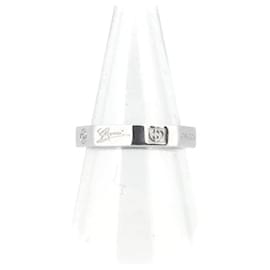 Gucci-18Anillo octagonal K en perfecto estado-Plata