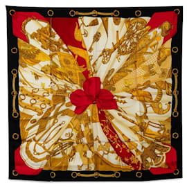 Hermès-Hermes Carré Soleil de Soie Silk Scarf Cotton Scarf in Excellent condition-Autre