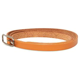 Hermès-Pulsera Hermes de cuero Hapi Pulsera de cuero en buen estado-Otro