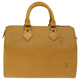 Louis Vuitton-Louis Vuitton Speedy 25-Yellow