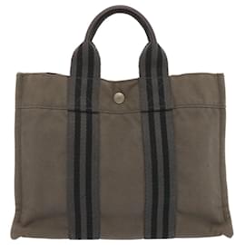 Hermès-Hermès Fourre Tout-Brown