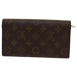 Louis Vuitton-LOUIS VUITTON Monogram Pochette Porte Monnaie Credit Wallet M61725 auth 69796-Monogramme