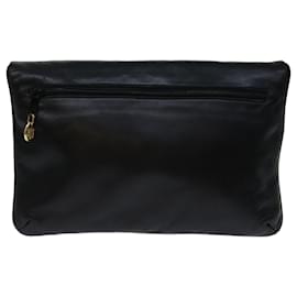 Céline-CELINE Umhängetasche Leder Schwarz Auth yk11353-Schwarz