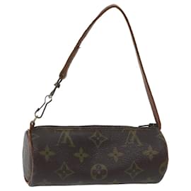 Louis Vuitton-LOUIS VUITTON Monogram Papillon Pouch LV Auth 69732-Monogram