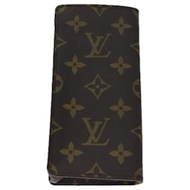 Louis Vuitton-LOUIS VUITTON Monogram Etui Lunette Simple Glasses Case M62962 LV Auth th4714-Monogram