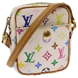 Louis Vuitton-LOUIS VUITTON Monogram Multicolor lift Shoulder Bag White M40055 LV Auth 69850-White