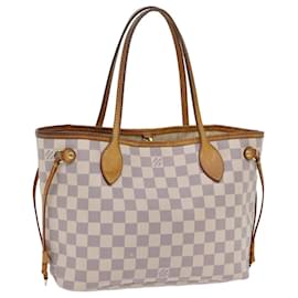 Louis Vuitton-LOUIS VUITTON Damier Azur Neverfull PM Tote Bag N41362 LV Auth 70104-Other