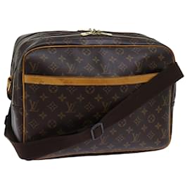 Louis Vuitton-LOUIS VUITTON Monogram Reporter GM Shoulder Bag M45252 LV Auth 70267-Monogram
