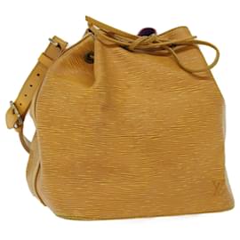 Louis Vuitton-LOUIS VUITTON Epi Petit Noe Shoulder Bag Tassili Yellow M44109 LV Auth 70117-Other