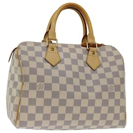 Louis Vuitton-Louis Vuitton Damier Azur Speedy 25 Hand Bag N41534 LV Auth 69905-Other