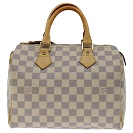 Louis Vuitton-Louis Vuitton Damier Azur Speedy 25 Hand Bag N41534 Auth LV 69905-Autre