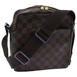 Louis Vuitton-LOUIS VUITTON Damier Ebene Olaf PM Shoulder Bag N41442 LV Auth ar11533-Other