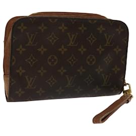Louis Vuitton-LOUIS VUITTON Monogramm Orsay Clutch Bag M.51790 LV Auth 69817-Monogramm