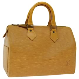Louis Vuitton-Louis Vuitton Epi Speedy 25 Hand Bag Tassili Yellow M43019 LV Auth 70079-Other