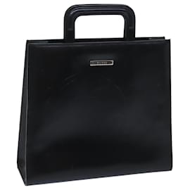 Gucci-GUCCI Hand Bag Leather Black 002 2058 0454 5 Auth ar11579b-Black