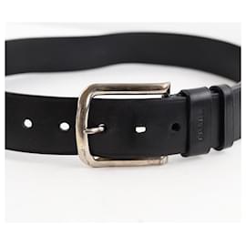 Prada-Leather belt-Black