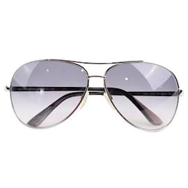 Tom Ford-Óculos de aviador cinza-Cinza