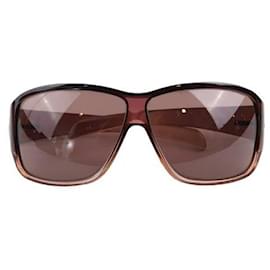 Gucci-Óculos de sol castanhos-Marrom